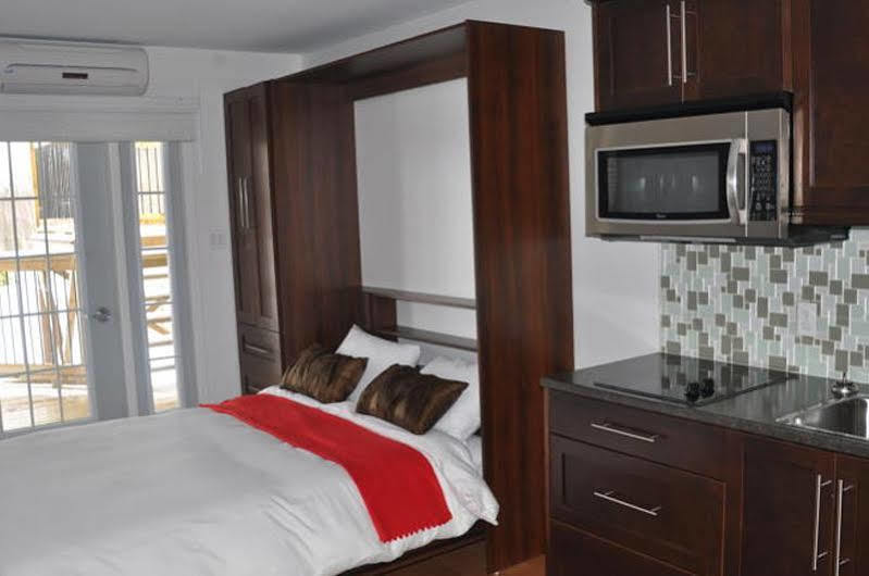 Condos Vacances Orford Magog Bagian luar foto